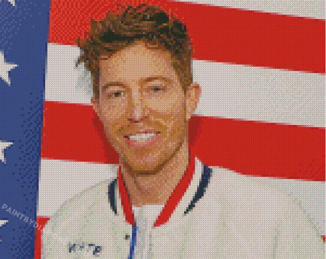 The Snowboarder Shaun White Diamond Paintings