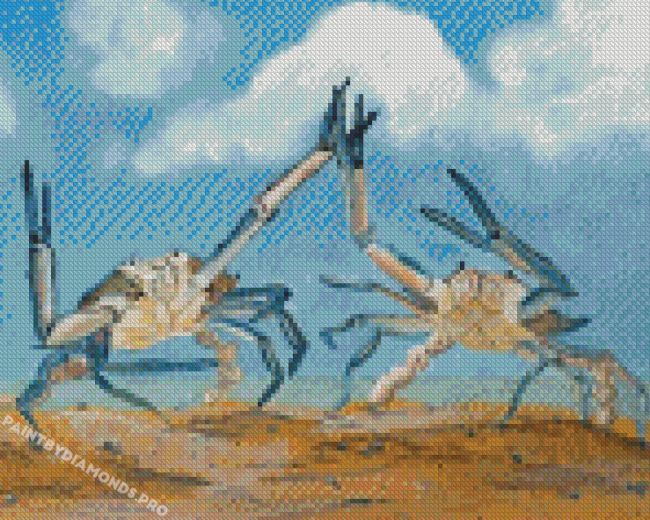 Two Crabs Friends Diamond Paintings