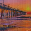 Virginia Beach At Sunset Diamond Paintings