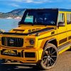 Yellow G Wagon Diamond Paintings