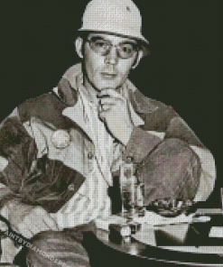 Young Journalist Hunter S Thompson Diamond Painting