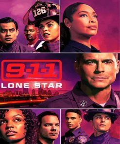 911 Lone Star Movie Poster Diamond Painting