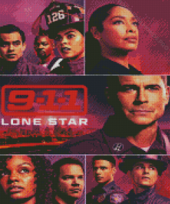 911 Lone Star Movie Poster Diamond Painting