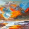 Abstract Stormy Sky Diamond Painting