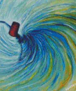 Abstract Whirling Dervish Diamond Painting