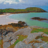 Achmelvich Bay In Scotland Diamond Painting