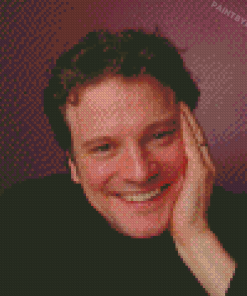 Actor Colin Firth Diamond Painting