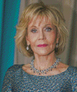 Actress Jane Fonda Diamond Painting