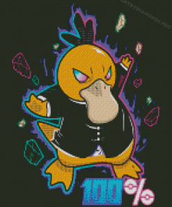 Aesthetic Psyduck Diamond Painting