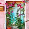 Aesthetic Flower Door Diamond Paintings