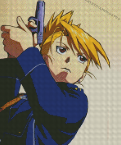 Aesthetic Riza Hawkeye Diamond Paintings