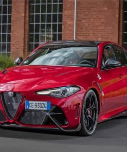 Alfa Romeo Giulia Diamond Painting