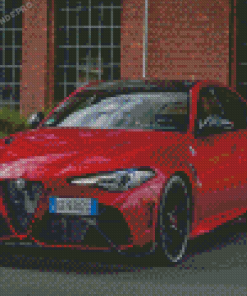 Alfa Romeo Giulia Diamond Painting