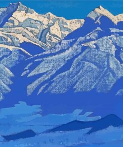 All Ridge By Nicholas Roerich Diamond Painting