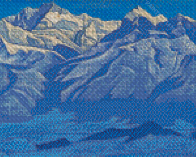 All Ridge By Nicholas Roerich Diamond Painting