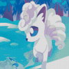 Alolan Vulpix Diamond Painting