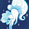 Alolan Vulpix Ninetales Pokemon Diamond Painting