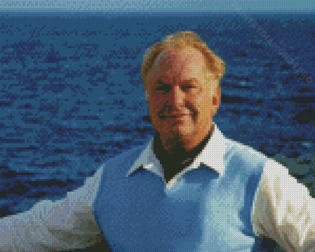 American Author Ron Hubbard Diamond Painting