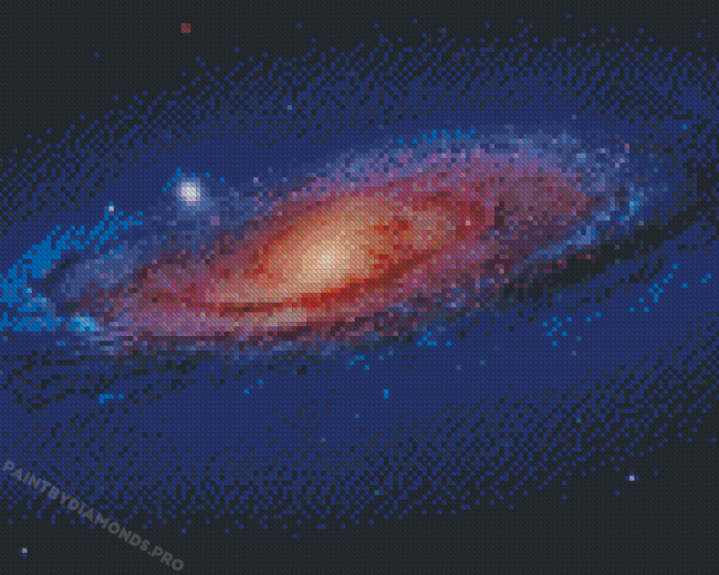 Andromeda Galaxy Diamond Painting