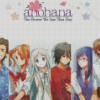 Anohana The Flower We Saw That Day Anime Diamond Painting