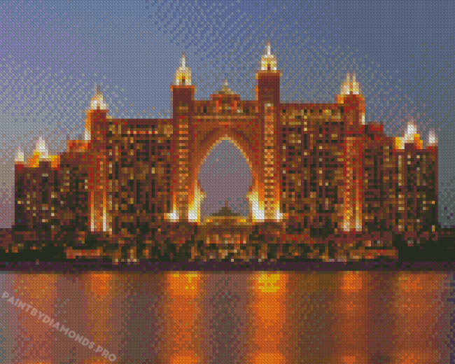 Atlantis The Palm Dubai Diamond Painting