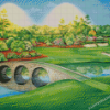 Augusta Golf Course Landscapes Diamond Paintings