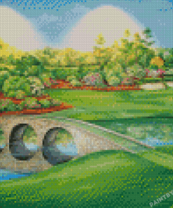 Augusta Golf Course Landscapes Diamond Paintings