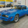 Blue Trans AM Art Diamond Paintings