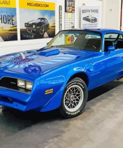 Blue Trans AM Art Diamond Paintings