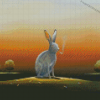 Bad Hare Day Diamond Painting