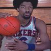 Basketball Player Dr J Diamond Painting