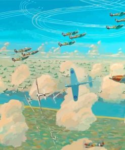 Battle Of Britain Art Diamond Paintings