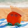 Beach And Cool Pumpkin Diamond Paintings