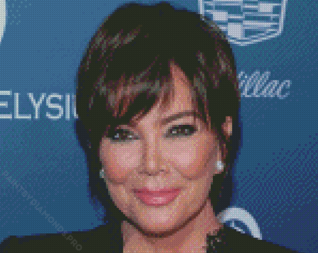 Beautiful Kris Jenner Diamond Paintings