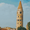 Bell Tower In Caorle Diamond Painting