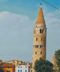 Bell Tower In Caorle Diamond Painting