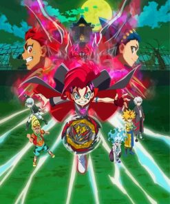 Beyblade Burst Manga Diamond Painting