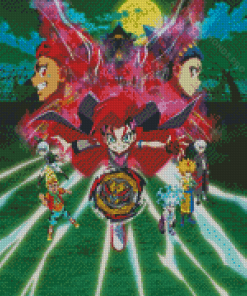 Beyblade Burst Manga Diamond Painting