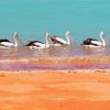 Birds On Beach Diamond Painting