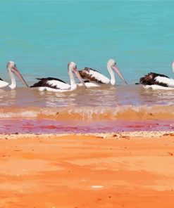 Birds On Beach Diamond Painting