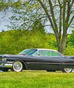 Black Cadillac 1959 Diamond Painting