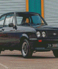 Black Ford Escort Rs 2000 Diamond Painting