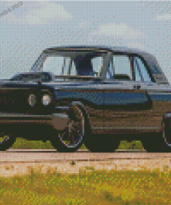 Black Ford Fairlane Diamond Painting