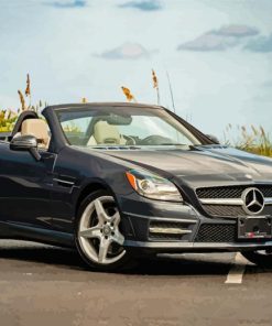 Black Mercedes Slk Diamond Painting