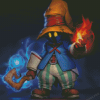 Black Mage Diamond Painting