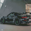 Black Porsche Gtr2 Diamond Painting