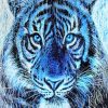 Blue Tiger Animal Diamond Painting