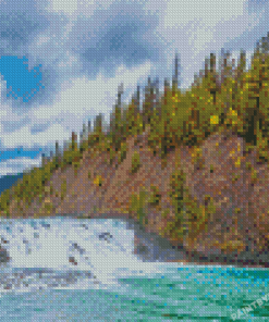 Bow Falls Canada Diamond Painting