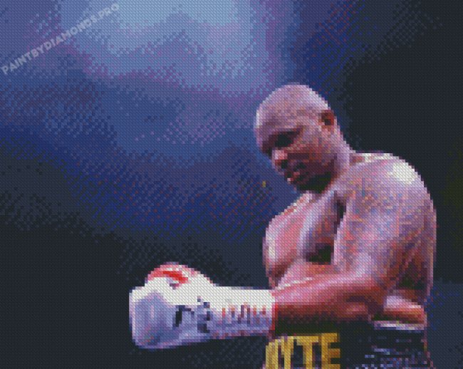 Boxer Dyllian Whyte Diamond Painting