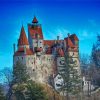 Bran Castle Landscape Diamond Painting